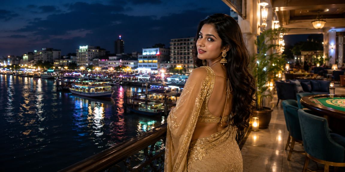 বরিশালে সৈকতে বসে বেটিং প্ল্যাটফর্ম ব্যবহার করছেন একজন ব্যবহারকারী